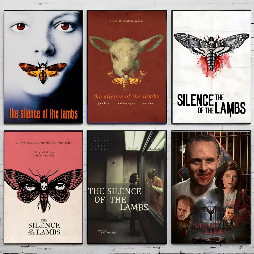 movie thriller T-The Silence of the Lambs Poster Superior Home Space Pub Indoor Decorative Art & Home Decor