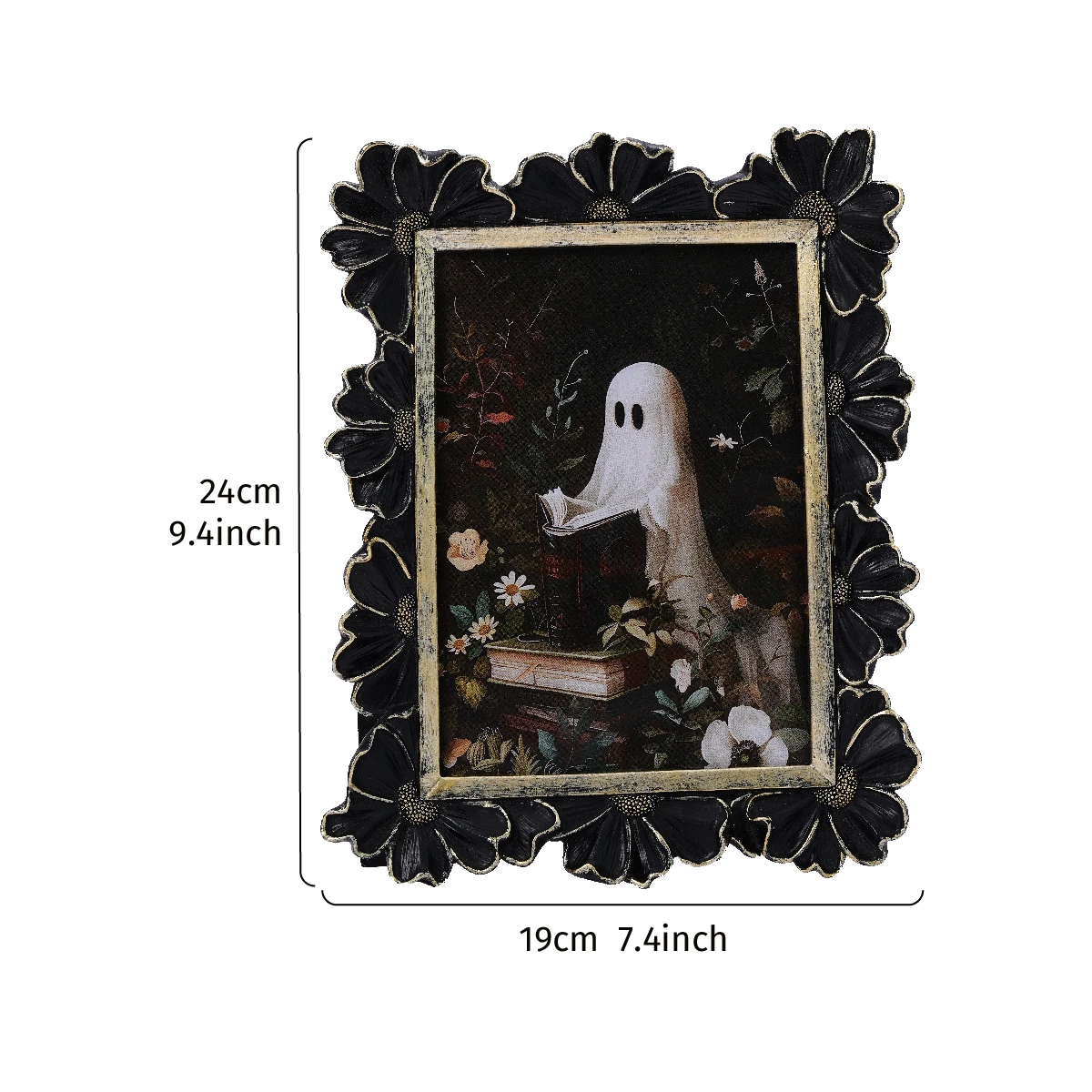 Halloween-Themed Resin Photo Frame