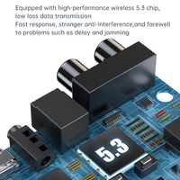 Bluetooth 5.3 Audio Transmitter Receiver 3.5 Fiber Optical Coaxial U Disk Stereo Music Wireless Adapter Dongle-PZZW