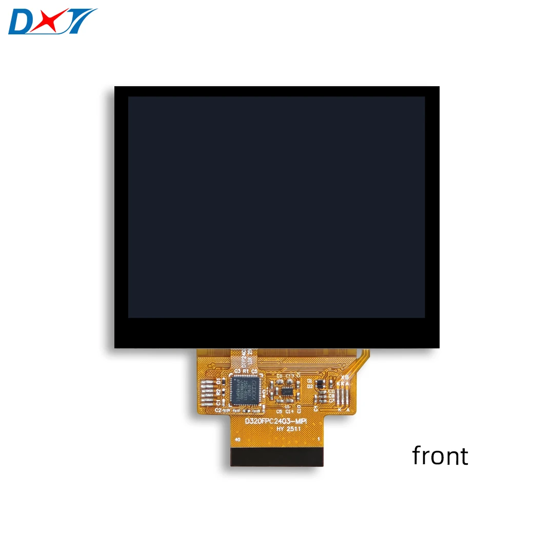 3.2-inch touch display module, 3.2-inch TFT LCD, MIPI interface, 1024×768 resolution, touch driver GT967.