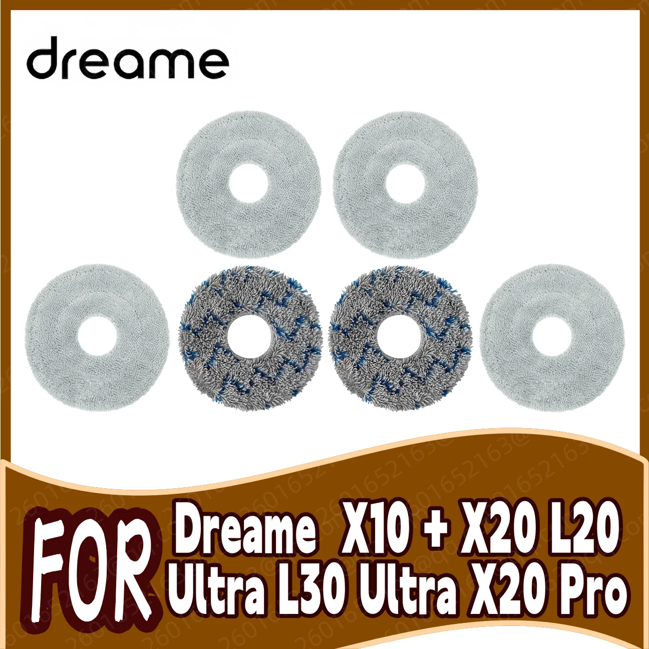 Ткань для швабры, совместимая с пылесосом Dreame X10 + X20 L20 Ultra L30 Ultra X20 Pro L10s Pro Ultra X40 Ultra X40 Pro S30 Pro Ткань для швабры, совместимая с пылесосом Dreame X10 + X20 L20 Ultra L30 Ultra X20 Pro L10s Pro Ultra X40 Ultra X40 Pro S30 Pro