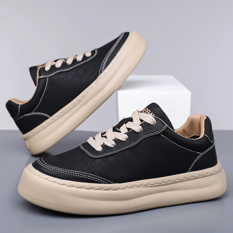 

Модная и удобная обувь на плоской подошве. Осень 2023. Новая мужская повседневная обувь. Износостойкие спортивные повседневные модные мужские кроссовки с низким верхом.