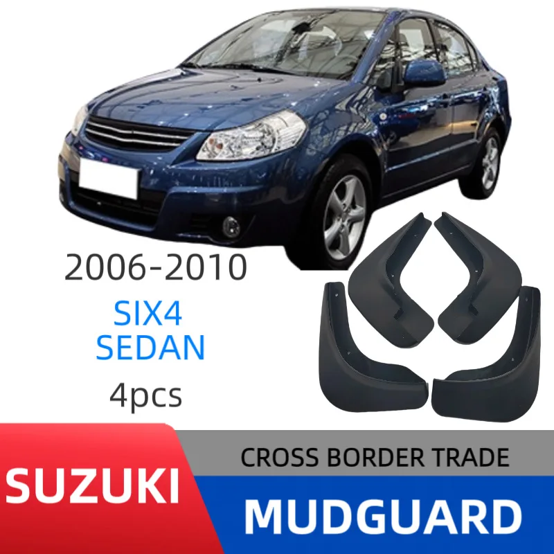 Suitable for 2006-2010 Suzuki Tianyu sedan SX4 SEDAN car tire PP soft rubber material fender Easy No-Drill Installation