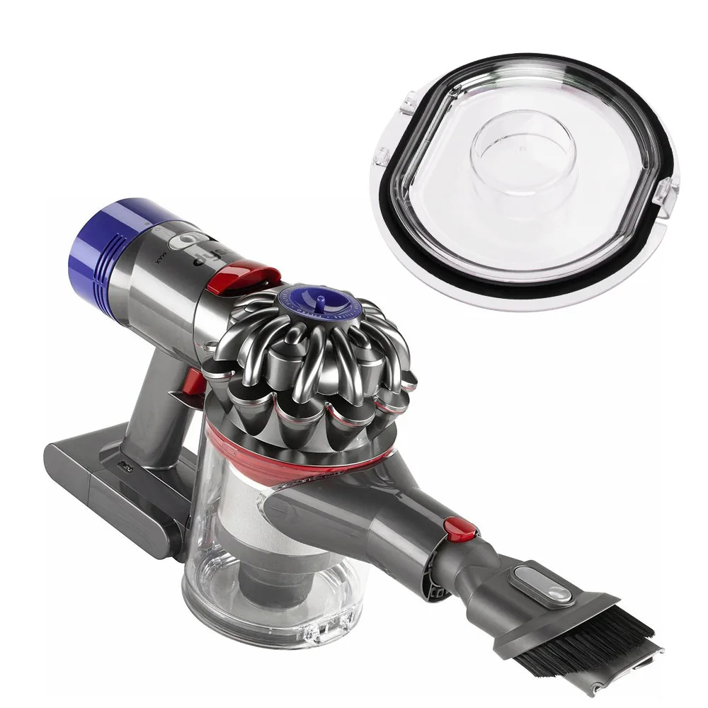 Adecuado para Dyson Hoover V7 V8 tapa inferior de cubo de basura sello anillo de goma accesorios para contenedores de residuos