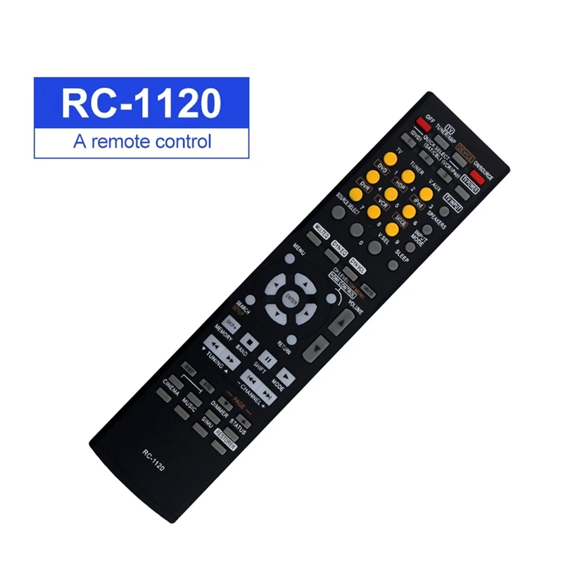 RC-1120 Telecomando per parti del ricevitore AV Denon AVR-590 DHT590BA AVR-1610 AVR-1910 AVR1802 AVR2506 AVR2803 AVR3805