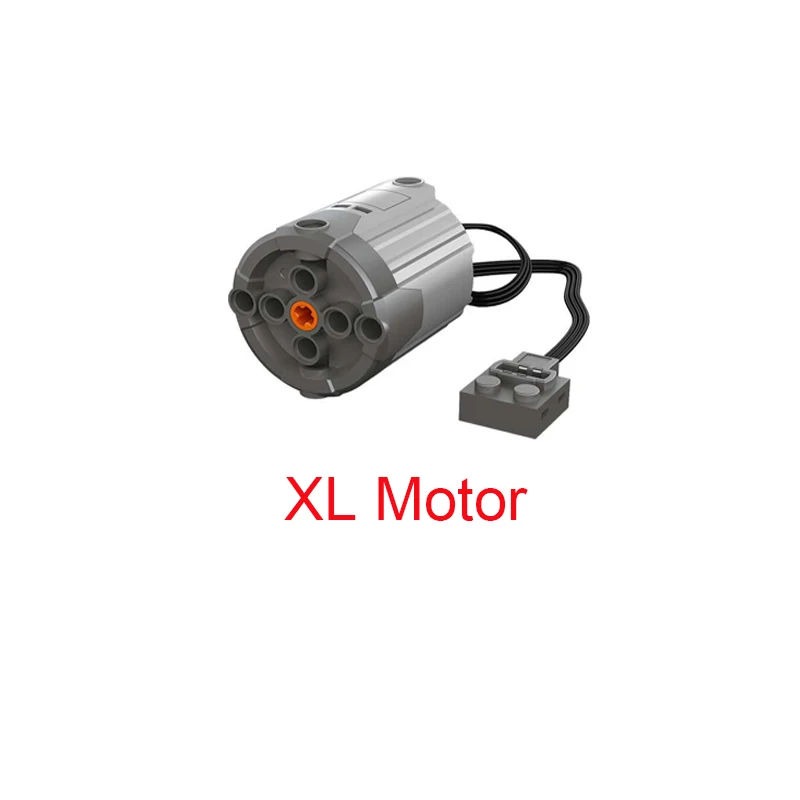 Piezas técnicas Moc con funciones de potencia, bloques de servomotor Xl L de alta velocidad, batería de bloque de ladrillo Compatible con Moyu 88027 My88027