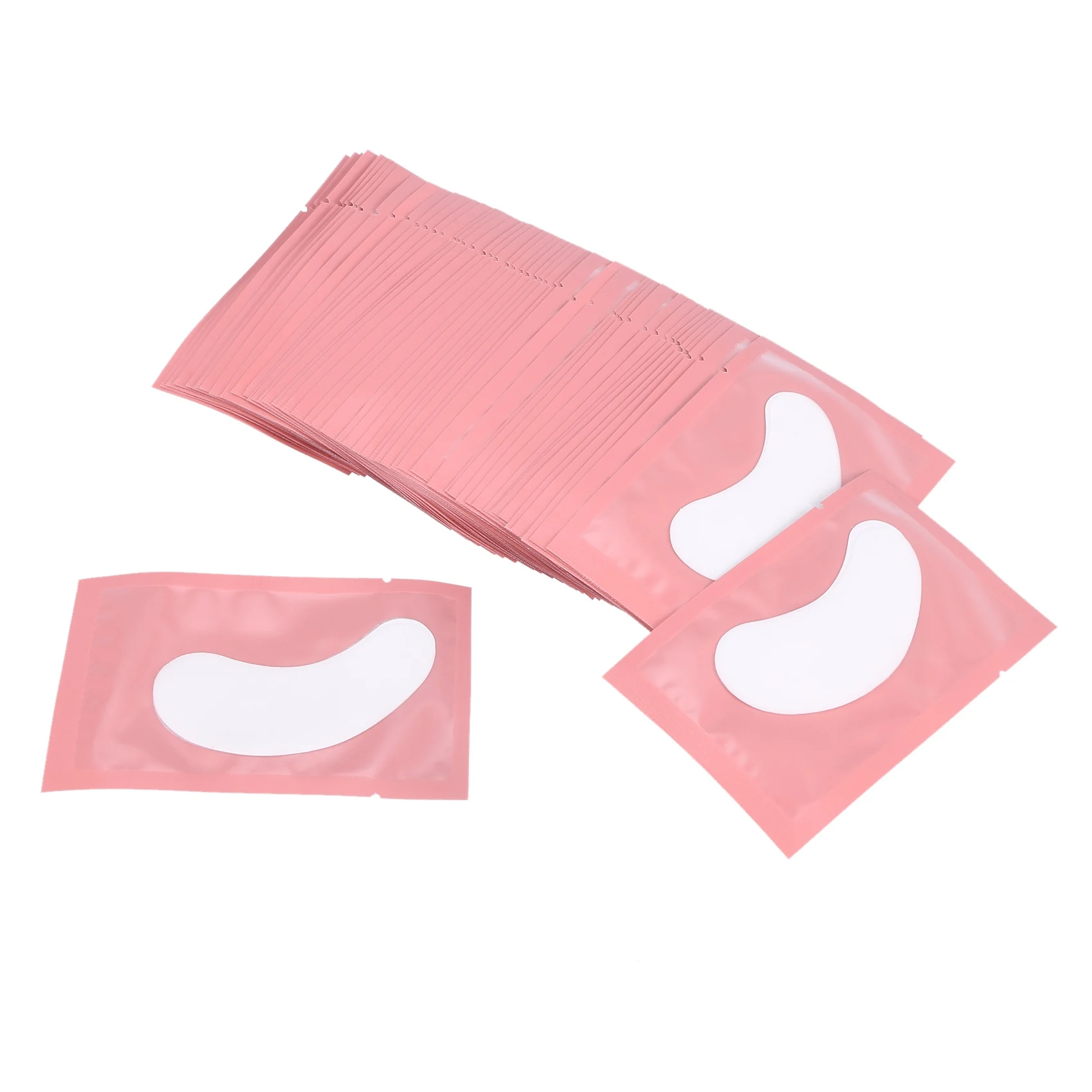 AA20-50 pares de almohadillas de Gel para protección ocular, parche de pelusa, extensión de pestañas individuales, máscara para ojos