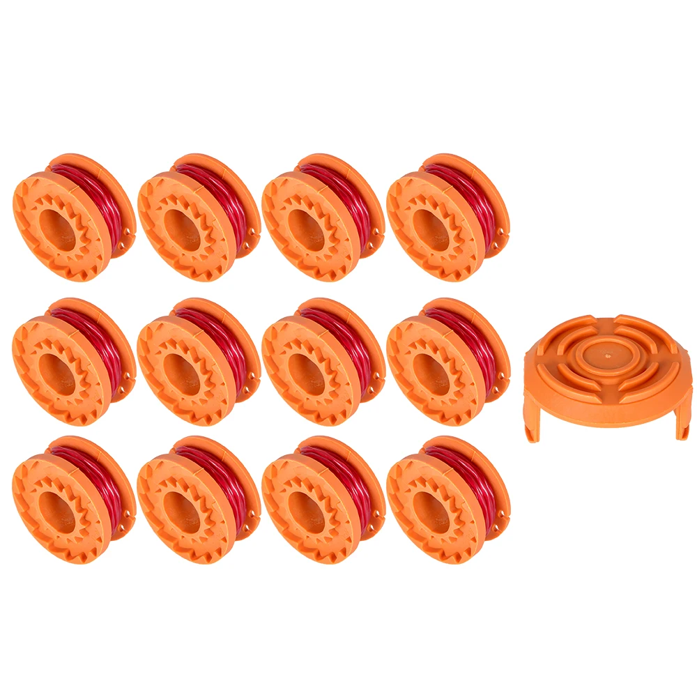 For Worx WG150 WG151 WG153 WG154 Replacement Spool Line String Trimmer 12 Pack