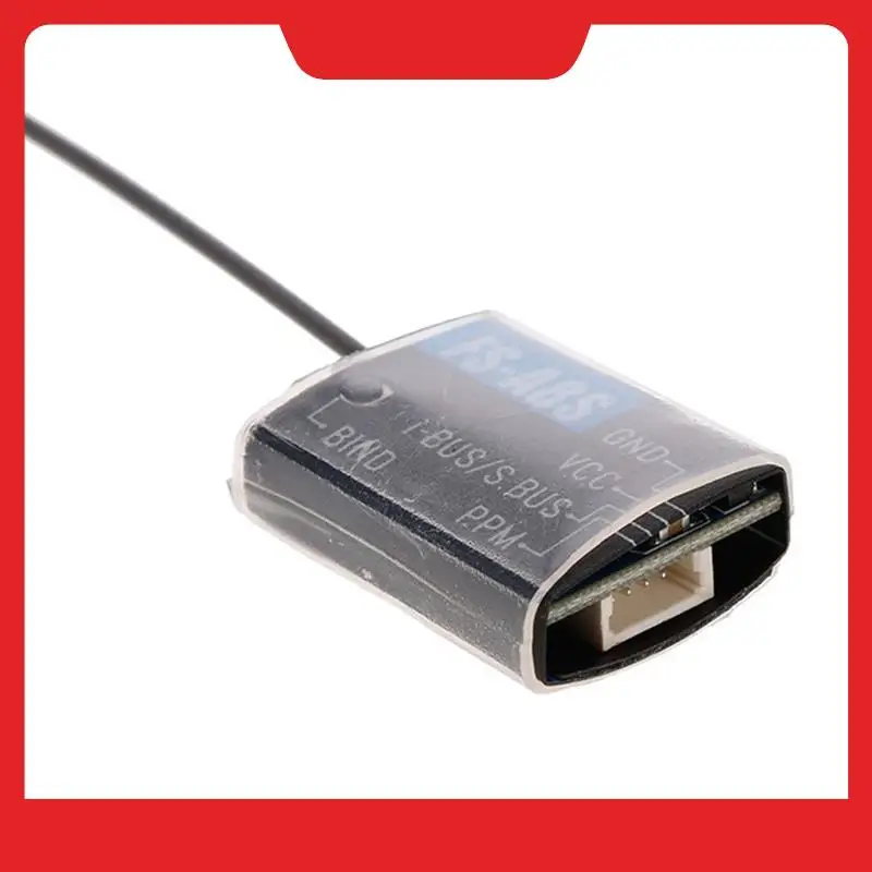 FLYSKY 2.4G PPM 8CH جهاز استقبال صغير FS-A8S استقبال V2 طبعة محسنة لمتعدد الدوار #6