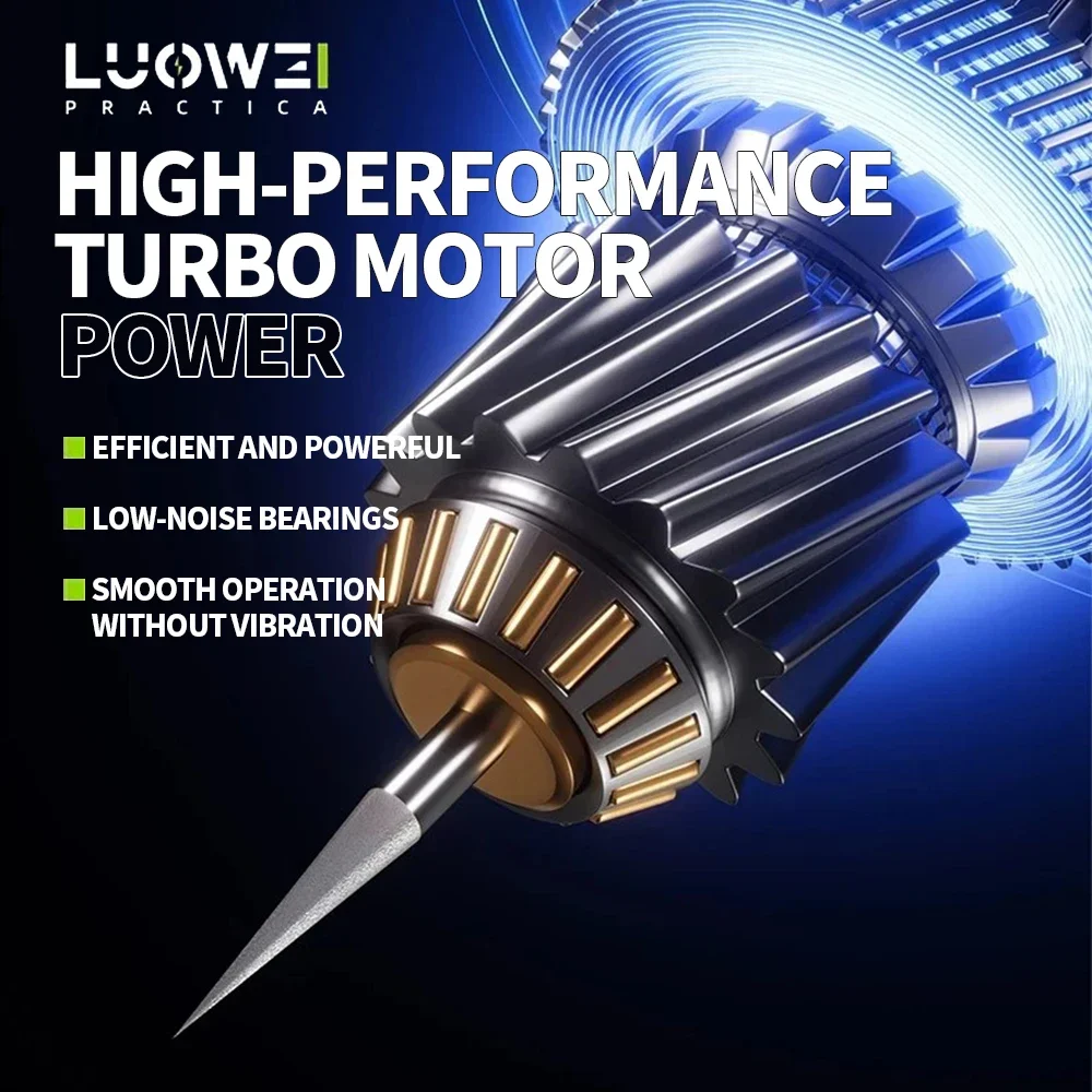 LUOWEI LW-P4 High Torque Polishing Pen for Mobile Phone and Tablet Repair Motherboard PCB Chip CPU Frame Polishing Cutting Tool