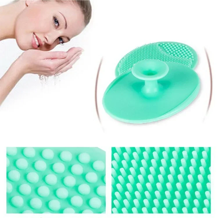 Cleaning Pad Wash Face Facial Exfoliating Brush SPA Skin Scrub Cleanser Tool Makeup Brushes Brochas De Maquillaje