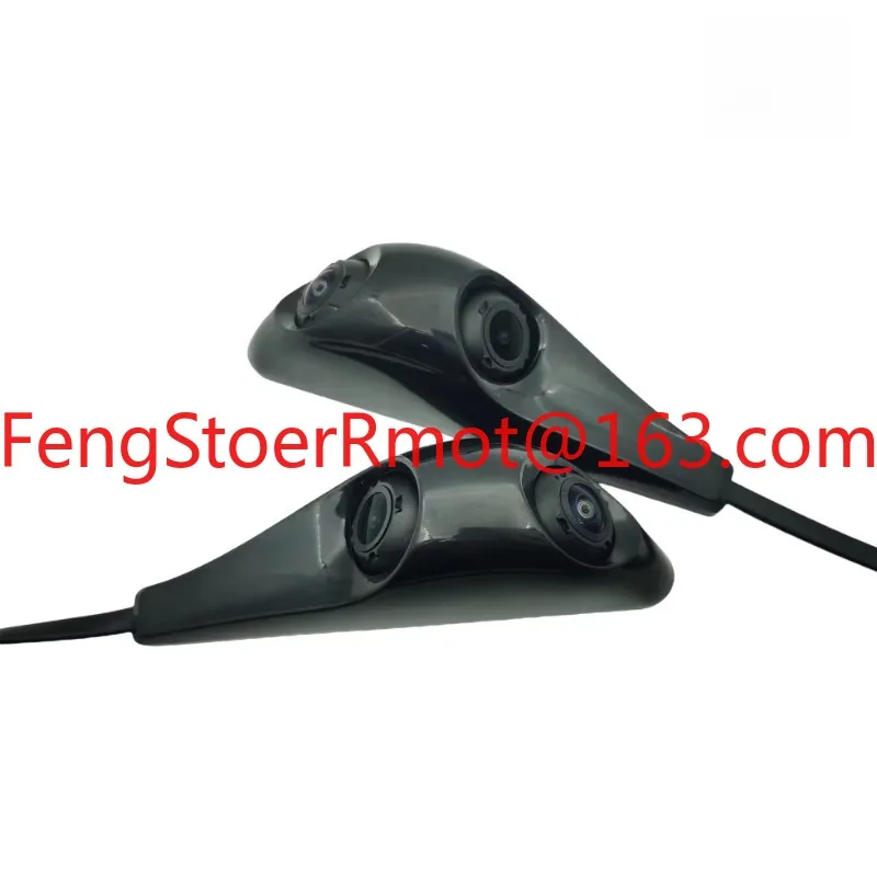 Dual lens 2-in-1 car blind spot door side view camera AHD 1080P