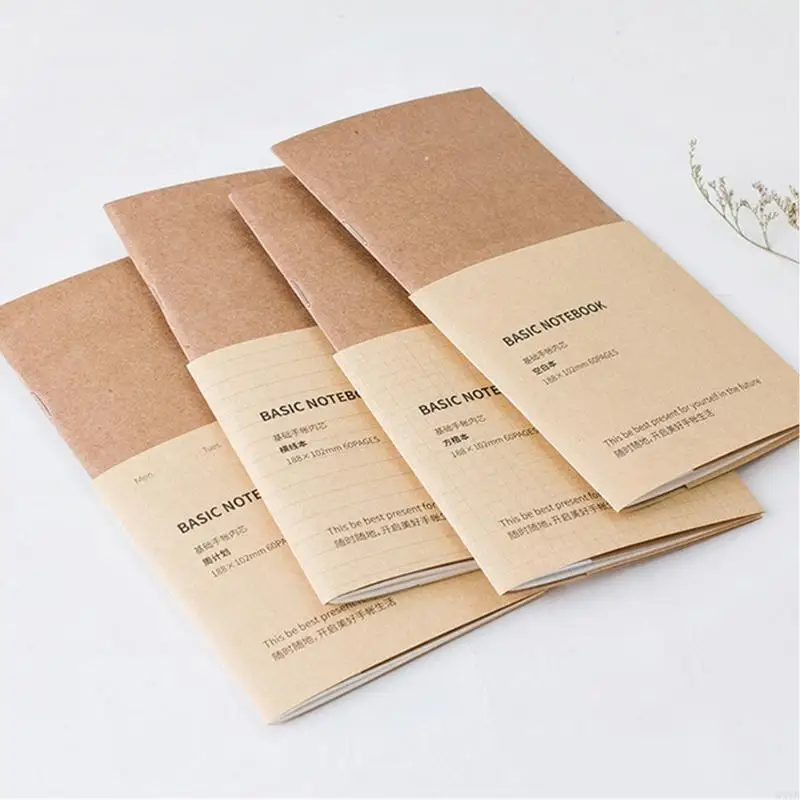 Kraft Paper Journal With 60 Sheets Monthly Plan Organiser Notebook Journal 