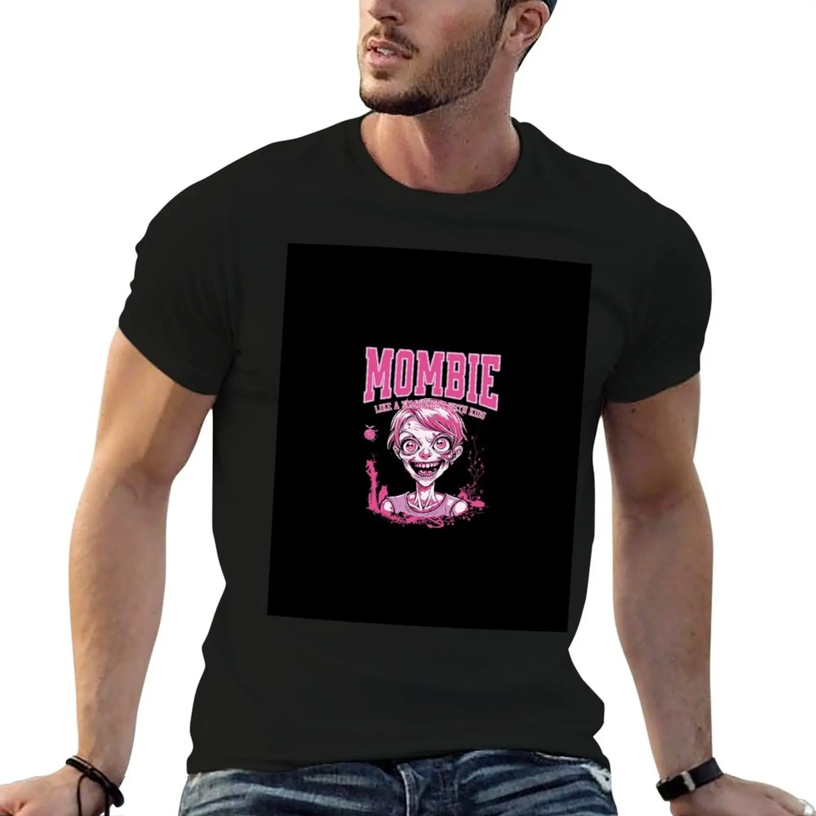 

Mom's Zombie Mood: Mombie Chronicles T-Shirt graphics Aesthetic clothing designer shirts mens shirts graphic tee