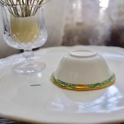 유럽 양각 본 차이나 커피 컵, 고급 도자기 계란 거치대, 4 인치 보울 커피 컵, 찻잔 커피웨어, 에스프레소 라떼 머그잔