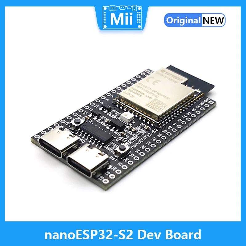 nanoESP32-S2 Development Board Minimum System Board ESP32-S2 Core Board ESPRESSIF IOT Dual TYPE-C