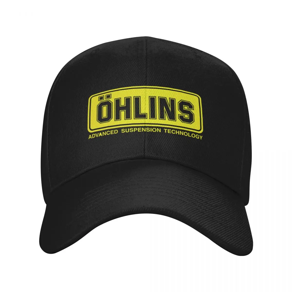 

Ohlins Shock Logo Pocket Baseball Cap custom Hat Mountaineering Men Caps Women's