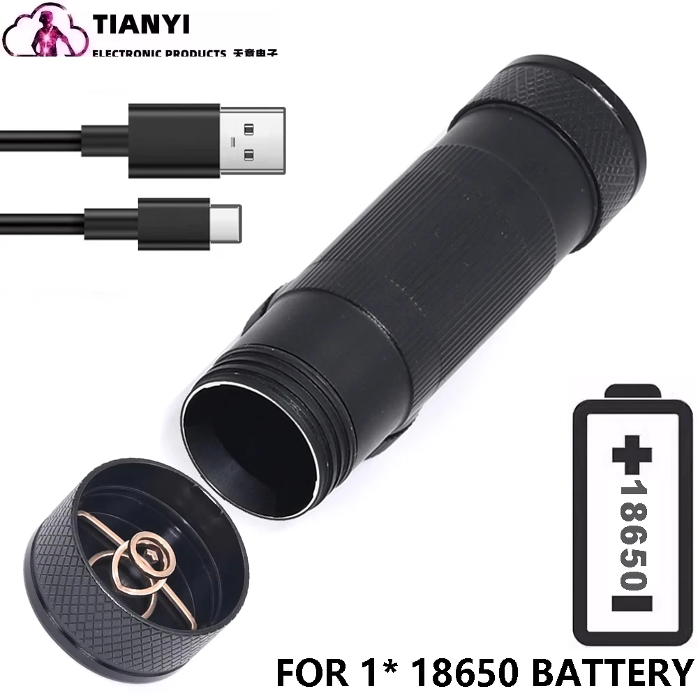 Aluminum alloy variable focus head light, strong light, high brightness, waterproof, detachable, rechargeable,head mounted light - Image 3