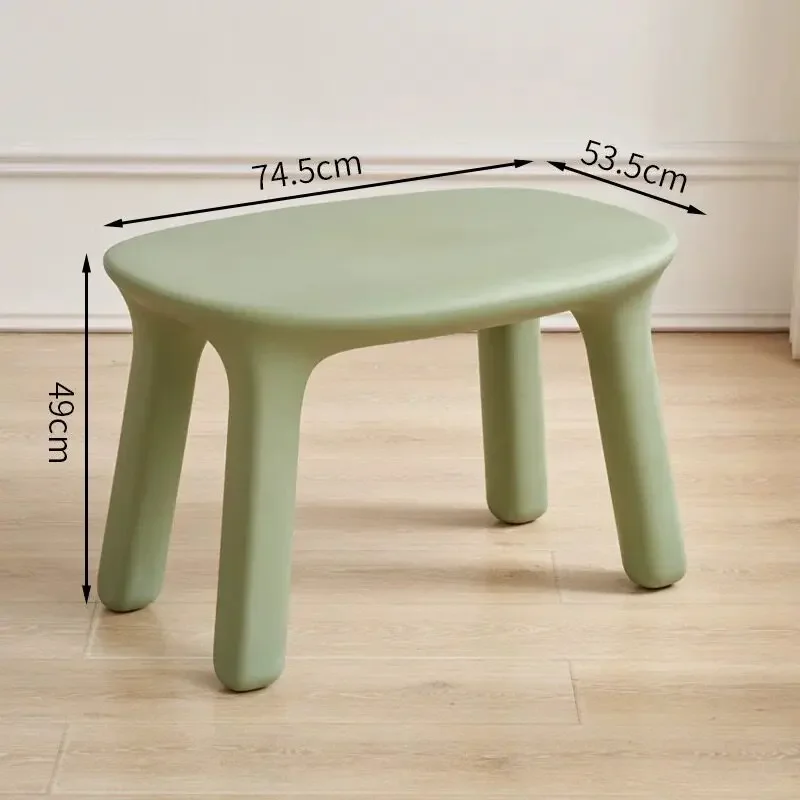 Scandinavian-Style Baby Learning Chair and Table Set – Ergonomic PE Plastic Study Stool for Toddlers, Indoor & Outdoor Use view 5