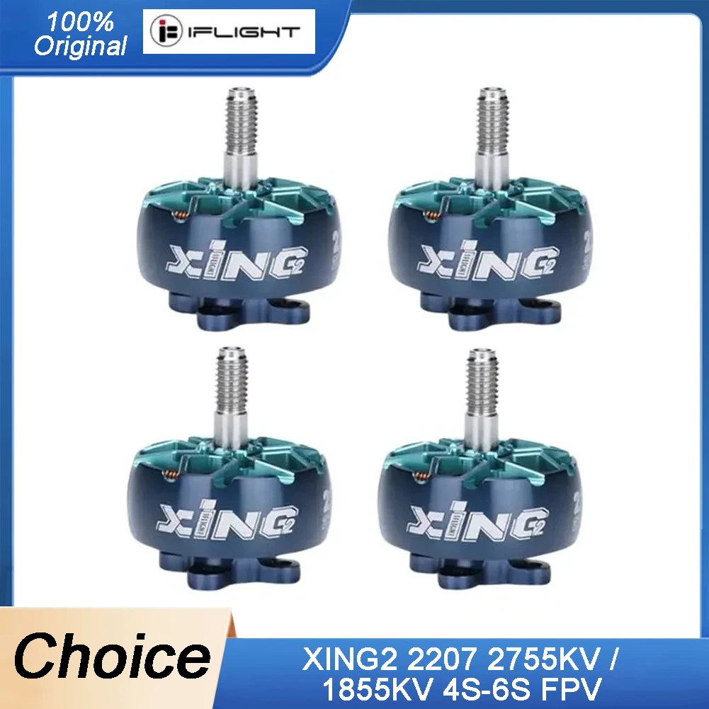 IFlight XING2 2207 2755KV / 1855KV 4S-6S FPV Brushless Motor Unibell compatible Nazgul 5140 propeller for FPV Racing Drone part