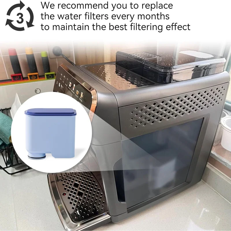 2 Sets CMF009 Coffee Machine Water Filter Replacement for Philips Saeco AquaClean Filters Descaling CA6903/10/00/01/22/47 CMF009 view 3