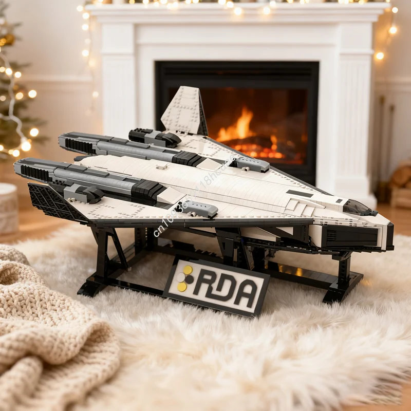 

4751 шт. MOC Valkyrie SSTO TAV Class Shuttle Модель Строительные блоки Сборка DIY Рождественский подарок Творческие образовательные игрушки Кирпич Дети