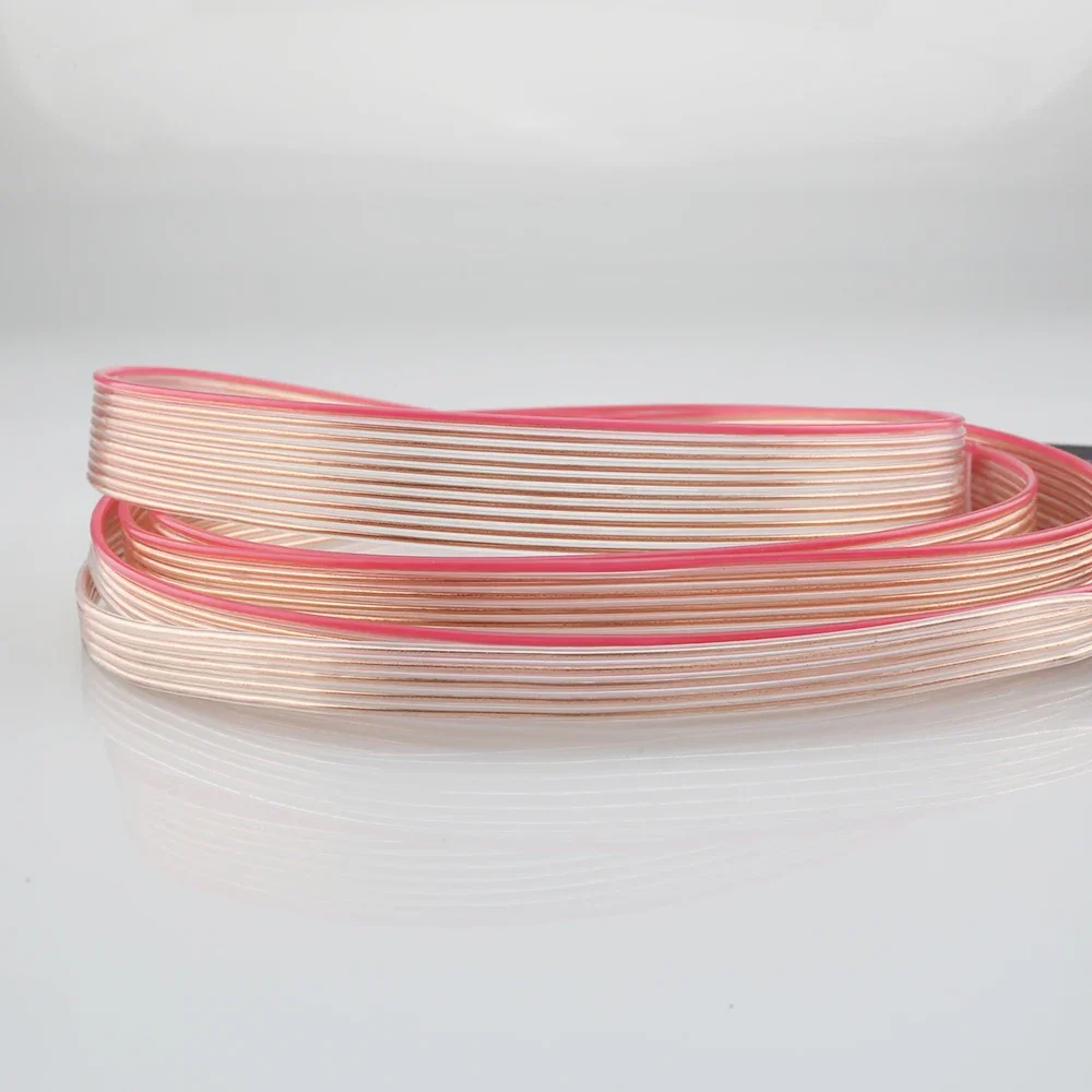 Audiocrast 레드 던 OCC 구리 신호 RCA 케이블, 금도금 플러그 상호 연결, FC10C