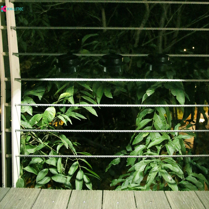 13 LED Solar Powered Gutter Light Wall Lamp Solar Light Wall-mounted For Outdoor Home Garden Street Yard Wall Fence Pathway Ligh