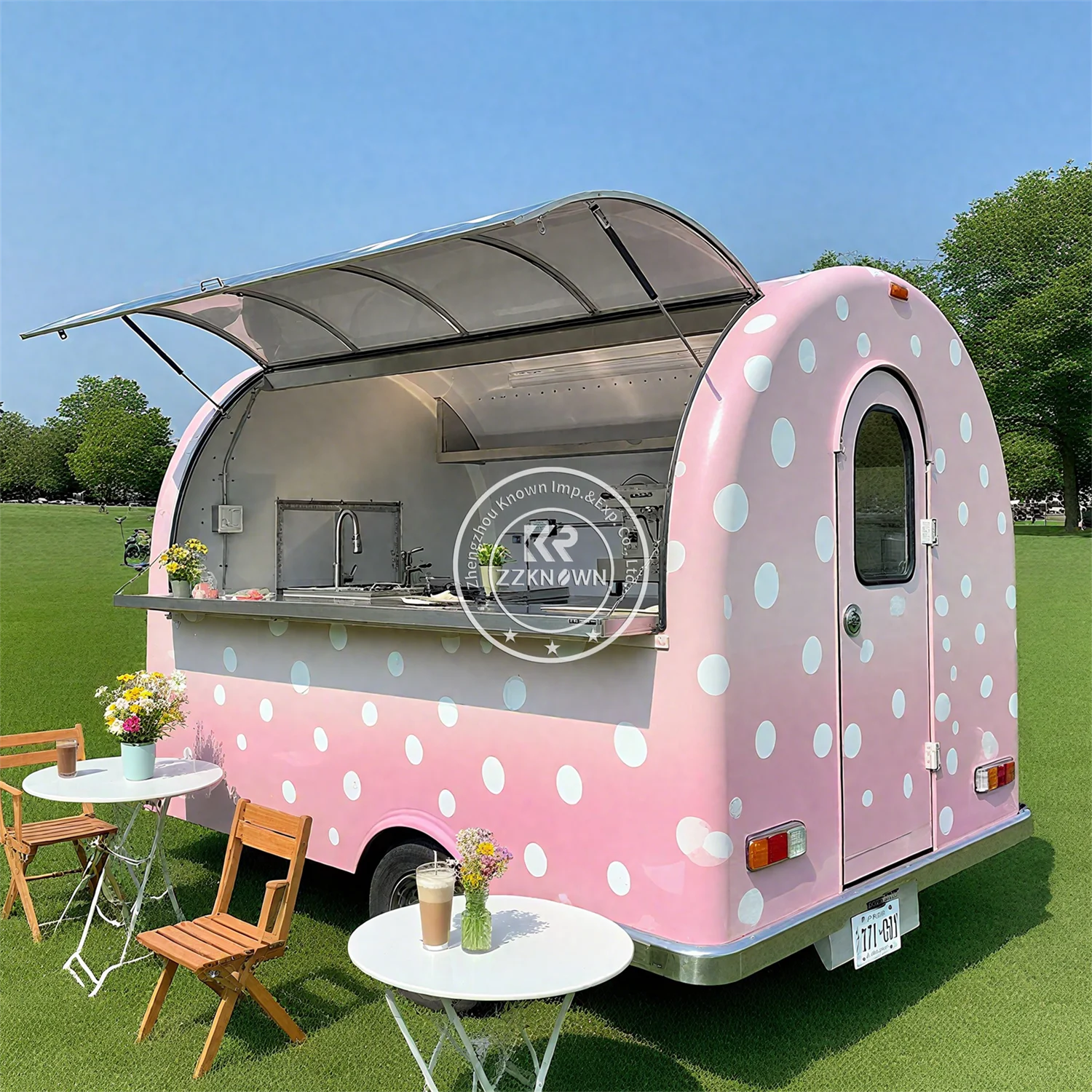 

Уличные прицепы для еды, полностью оборудованная тележка для закусок, мобильный прицеп для мороженого, прицеп для грузовика быстрого питания тако с полной кухней