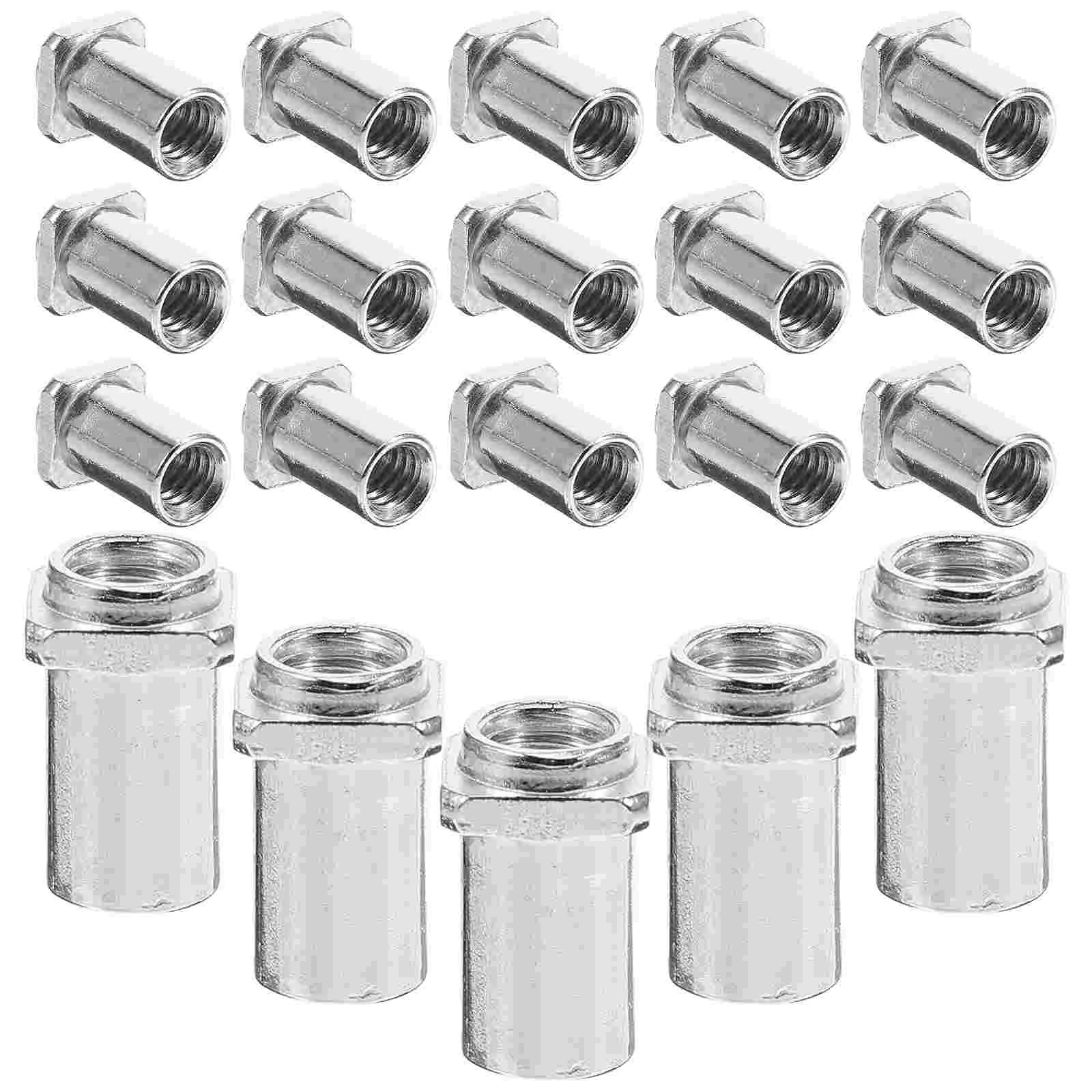 20pcs Drum Swivel Nut 5mm Replacement Tom Lug Floor Drum Spare Part Drum Supply