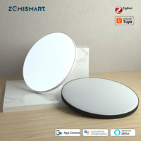 Zemismart Zigbee Smart LED Ceiling Light 24W RGBCW Bathroom Lamp Work with Tuya Alexa Google Home Homekit Dimmable Light