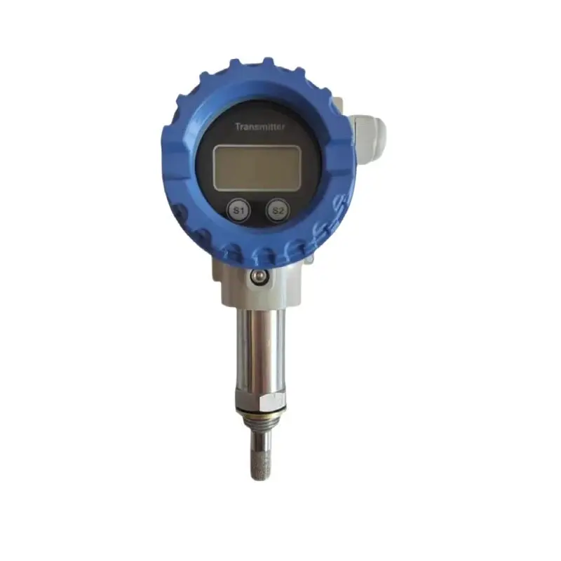 

Integrated compressed air detector dew point meter probe sensor