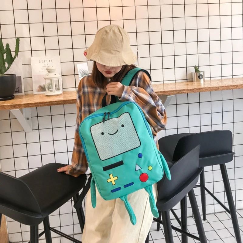 Travel Backpack Cartoon Rucksack Teen Girls School Bag Student Daypack Large Capacity Book Bags H9ED