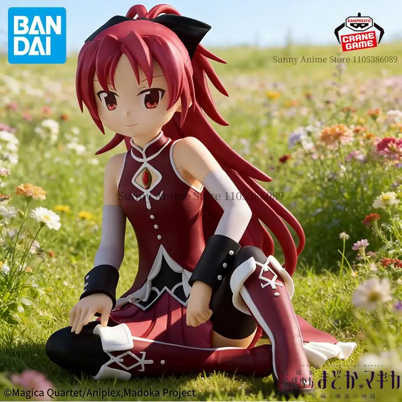 Bandai Original Banpresto Puella Magi Madoka Magica Miki Sayaka Tomoe Mami Kaname Madoka Akemi Homura Action Figure Anime Figura view 3