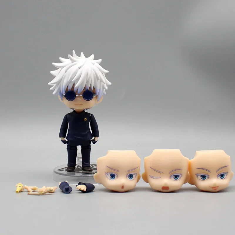 10cm Jujutsu Kaisen Figures Action Geto Suguru Figurine Satoru Movable Gojo Figure Mini Edition Decor Model PVC Collection Toys