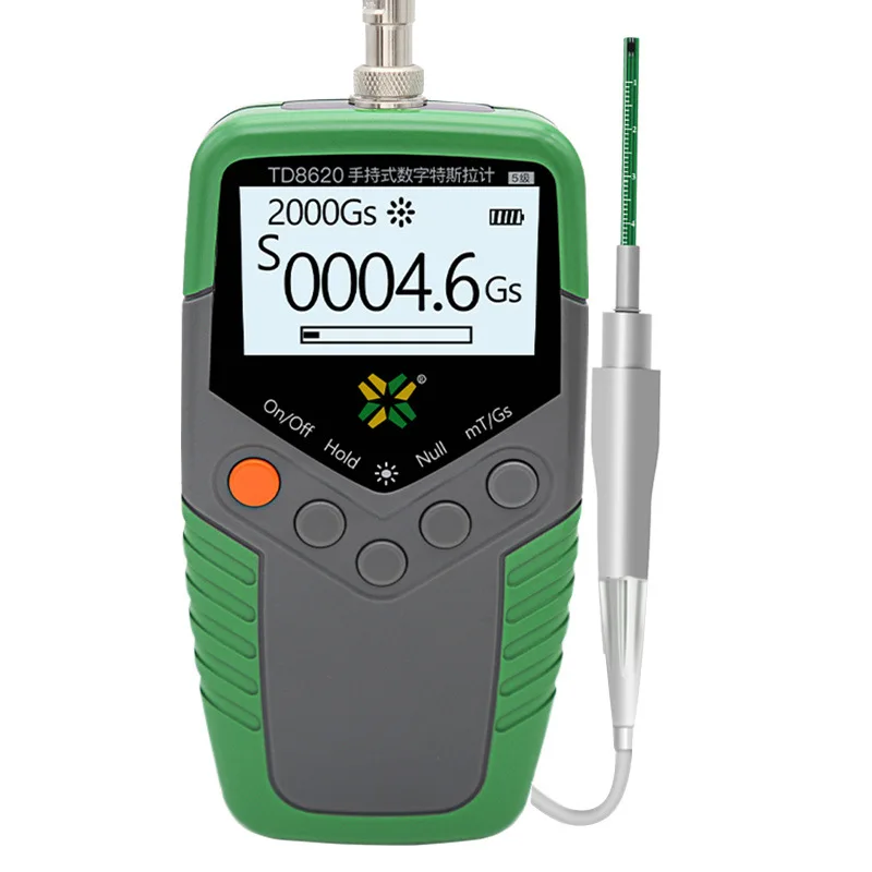 

TD8620 Magnet meter Magnetic remanence Tesla meter Magnetometer Magnetic field intensity testing instrument