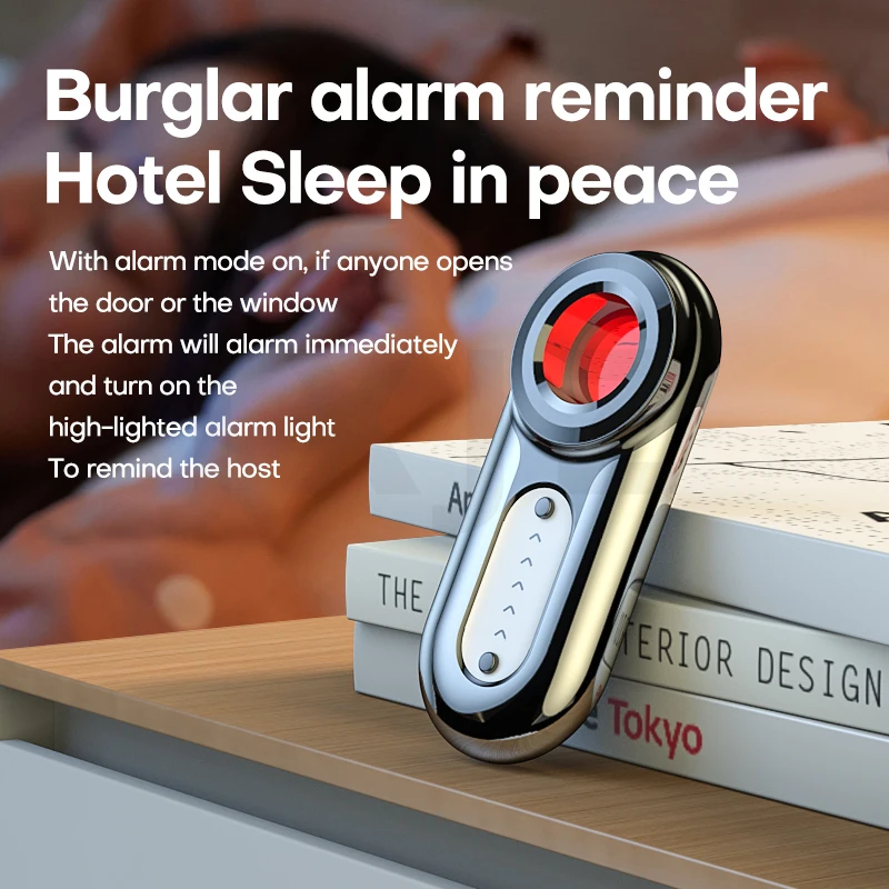 New AK470 Detector High Sensitivity Anti GPS Positioning Anti Camera Wireless Infrared Detection Anti Tracking Portable Detector