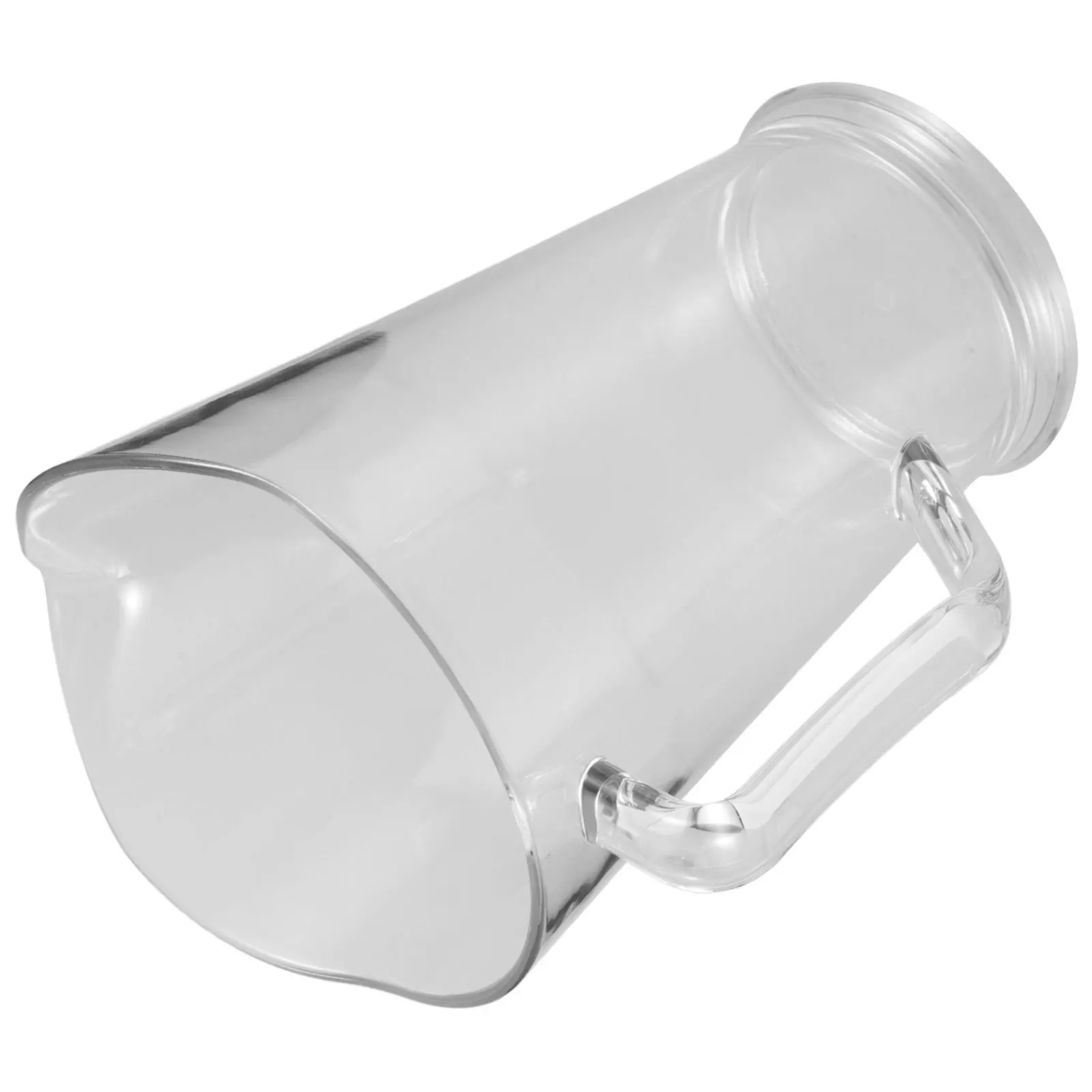 

1300ml Plastic Beer Pitcher Clear High Transparency Pc Material Large Capacity Spout Indoor Outdoor Parties Family Gatherings