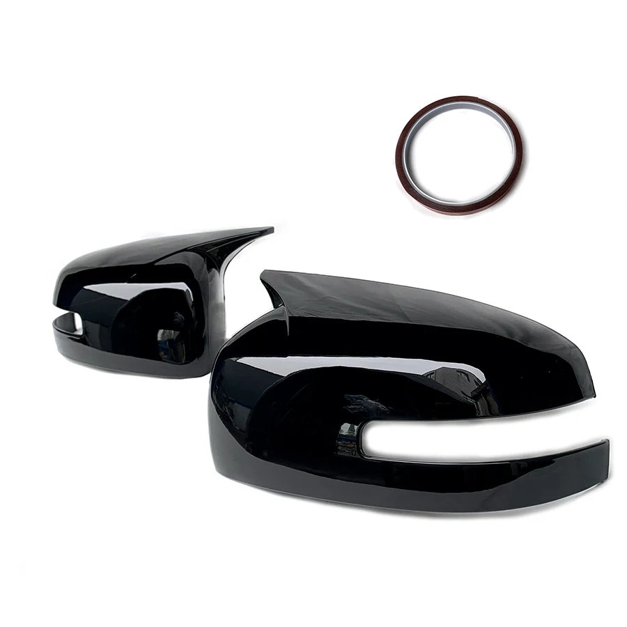 Cubierta de espejo retrovisor para Mitsubishi Lancer EX 2015, accesorios de coche, carcasa de espejo para Mitsubishi Lancer 2015, 2 uds.