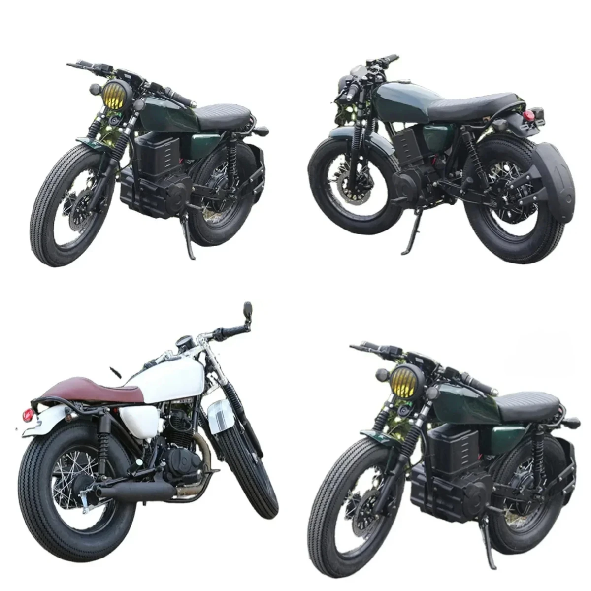 

Strovan MotorcycleRetro Classic 2 Person Vintage Lithium Battery Electric Motorcycle Racing Motorbike For Adult Electric S