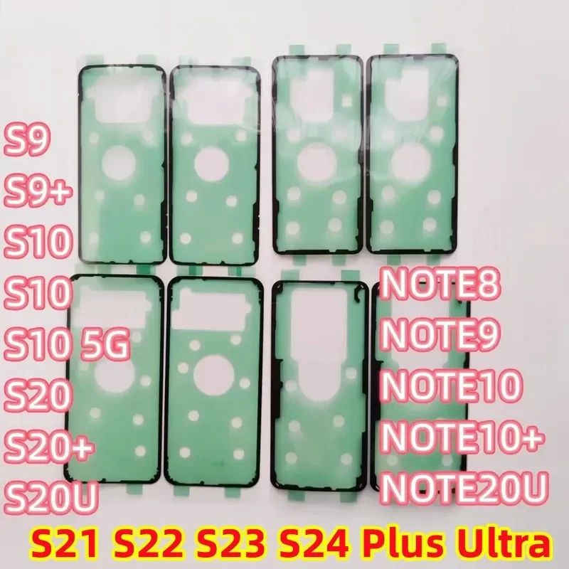 

10Pcs Back Cover LCD Screen Adhesive For Samsung Galaxy S25 S24 S23 S22 S21 S20 Plus Note 20 Ultra Battery Housing Sticker Tape