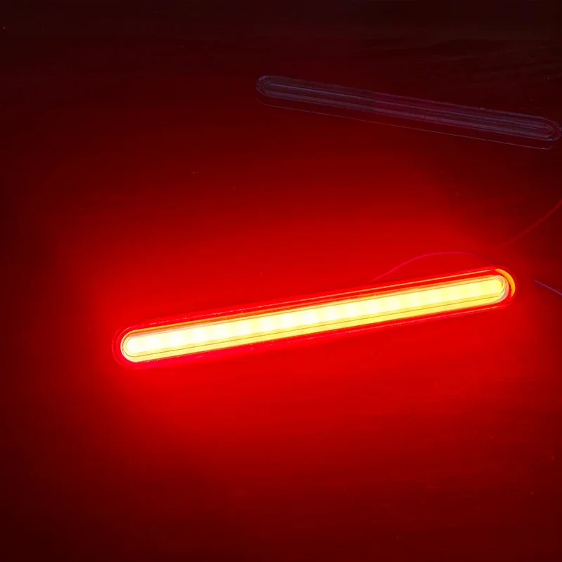 LED Strip Orange 3 Row Light Truck RV Camper Trailer Car Turn Signal Brake Stop