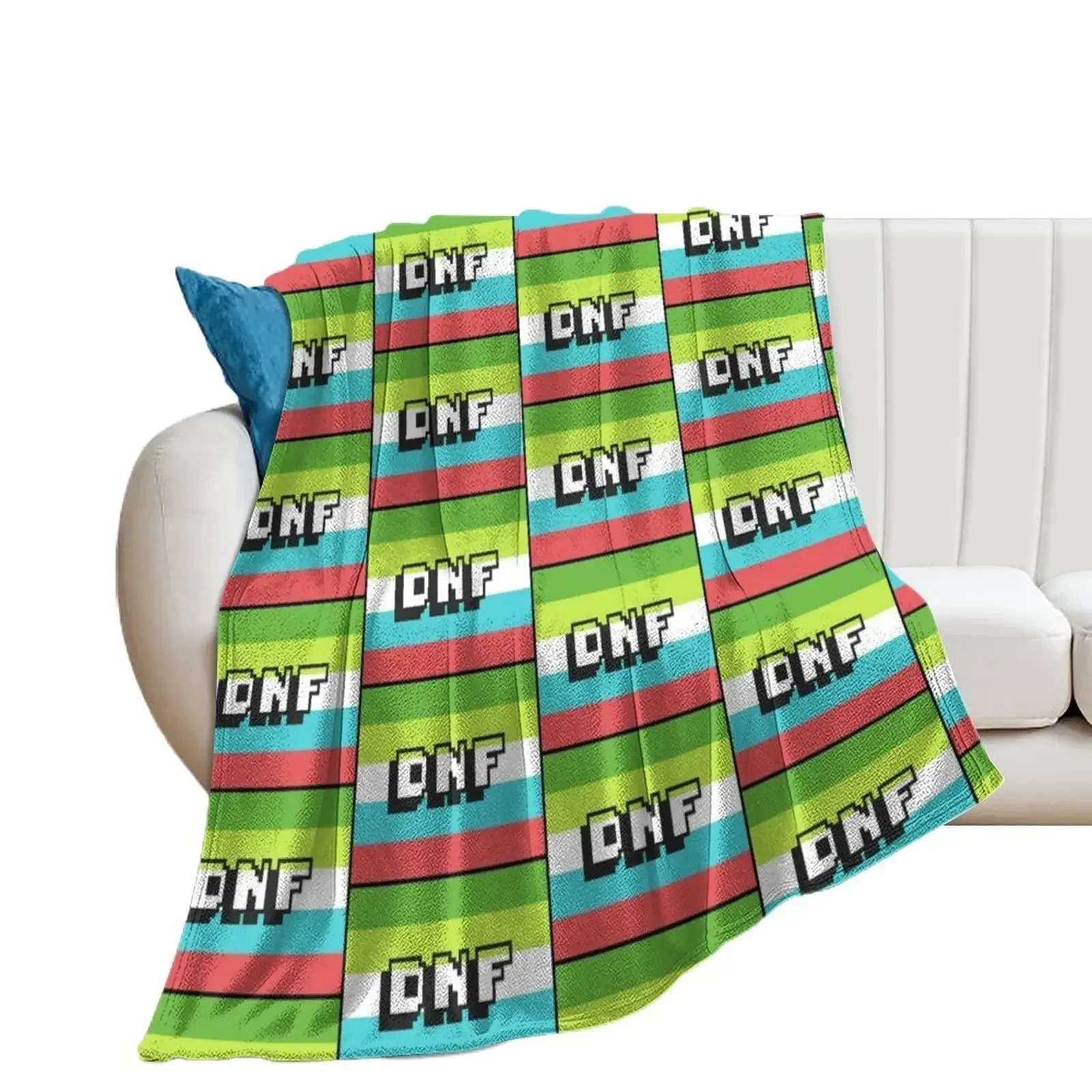 

Dnf flag Throw Blanket Beautifuls Designers christmas gifts manga Blankets