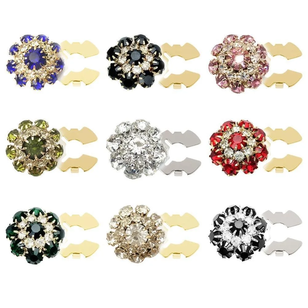 2Pcs Rhinestone But…