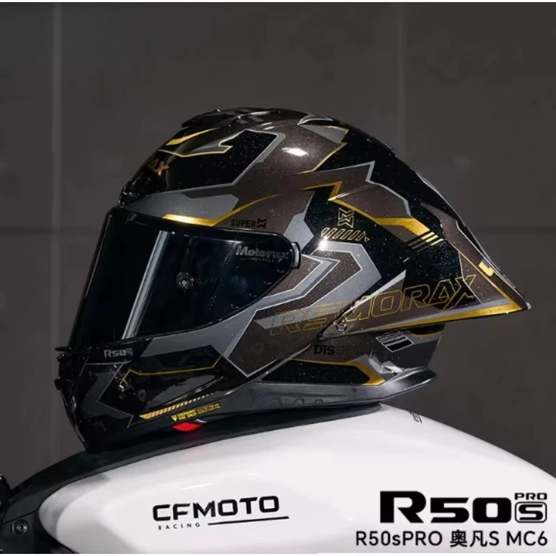 HOT MOTORAX R50S Motorcycle Helmet Big Tail Wing Men Women Helmet Full-face Safety Track Sports Helmet Cascos Para Moto for BMW