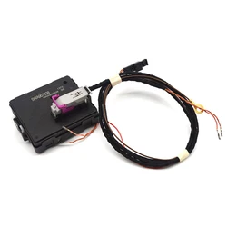 For VW MEB EVO Golf MK8 Atlas A3 S3 5WA907338 5WA 907 338 Front Headlight Servo Steering Module And Cable