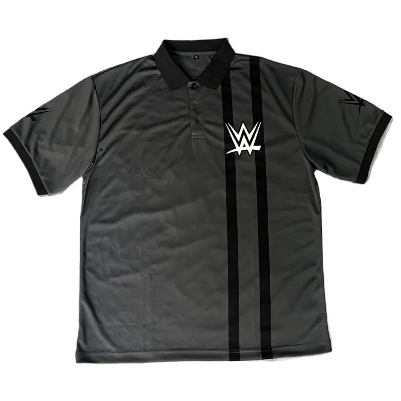 

World Wrestling Entertainment Referee Shirt Monday Night Raw Red Logo Wrestling Official T Shirt 2025 New Breathable