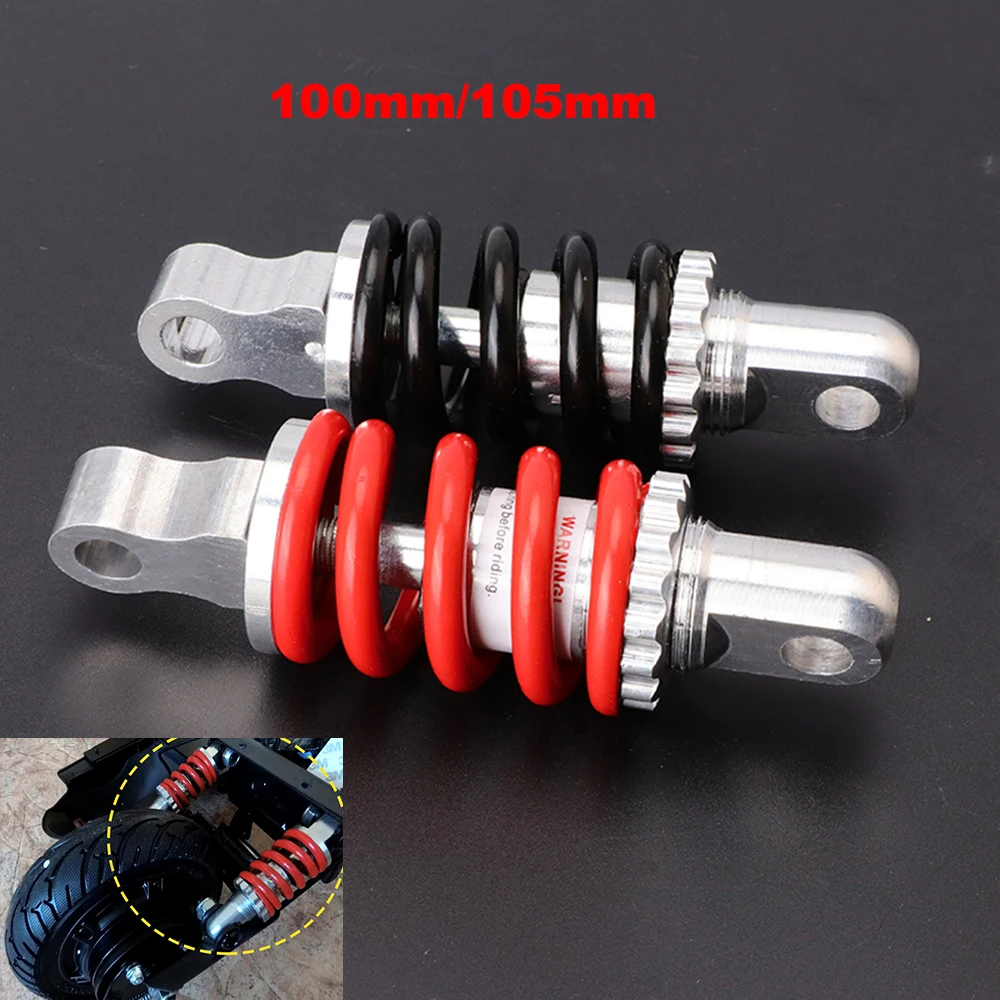 

Universal 100/105mm shock absorber rear suspension 6mm spring for kart dirt bike motorcycle accessories