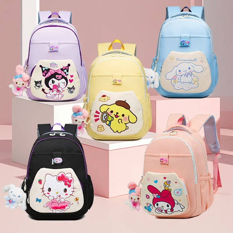 

Sanrio Hello Kitty New Large Capacity Student Bag Female Melody Fashion Versatile Student Backpack