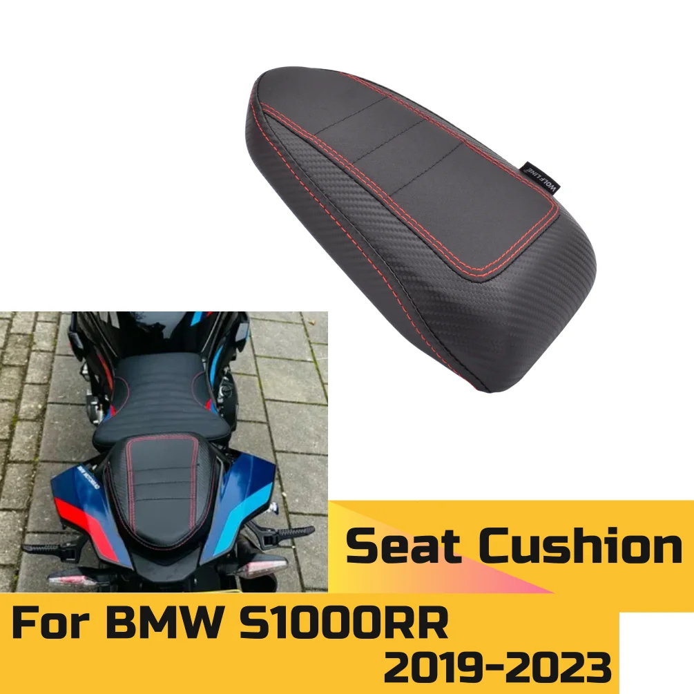 

S1000RR Rear Seat Pad For BMW S 1000RR 2019 2020-2024 2022 2023 S1000 RR Passenger Pillion Cushion Cover Motorcyce Accessories